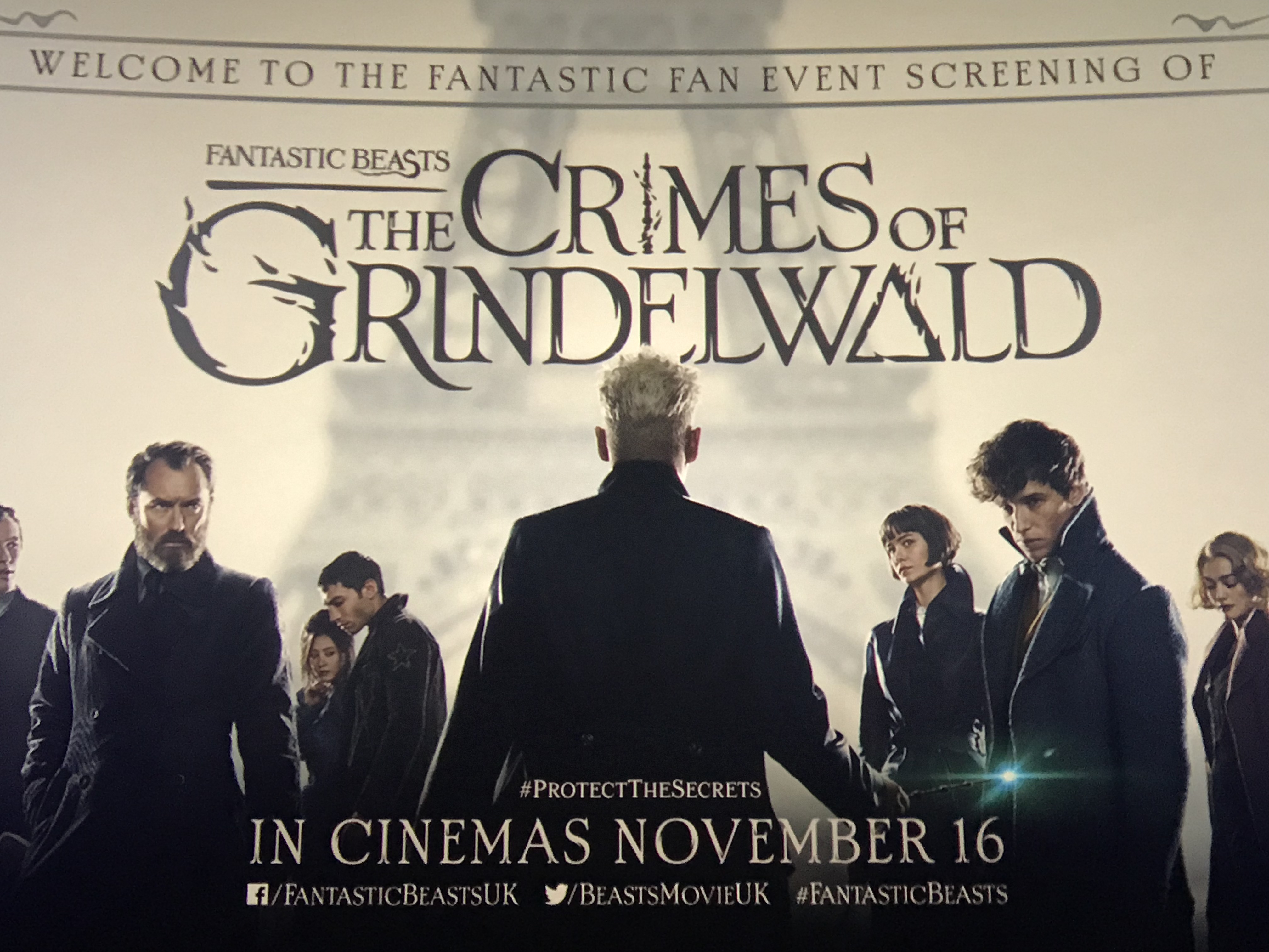 The Crimes of Grindelwald at Showcase Cinema