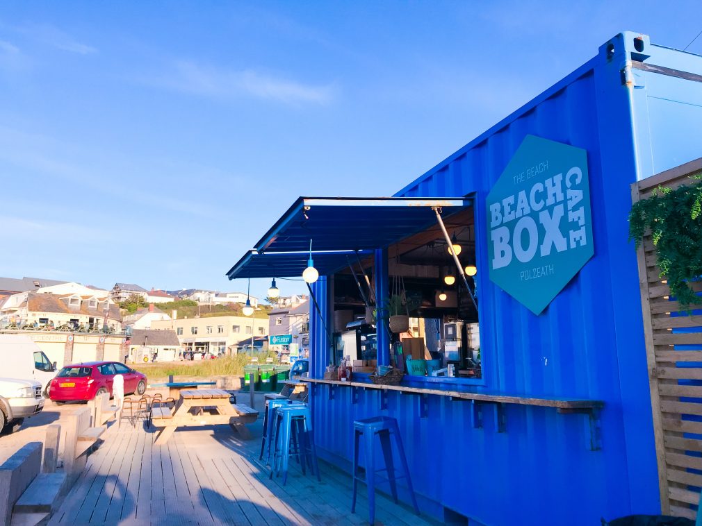 Beach Box Cafe Cornwall