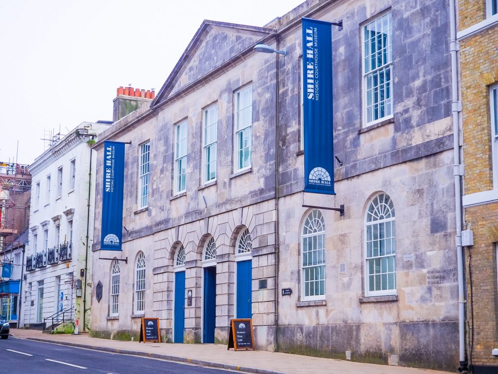 Shire Hall Historic Courthouse Museum in Dorset