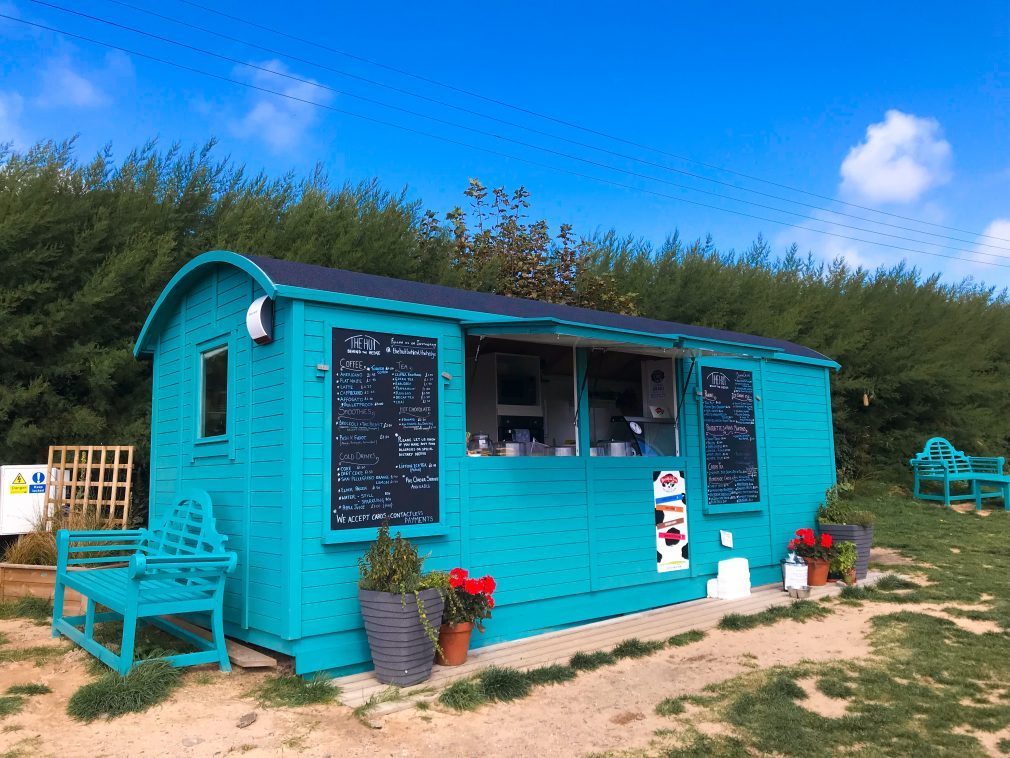 Lunch at The Hut Behind the Hedge
