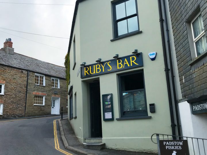 Ruby’s Bar in Padstow