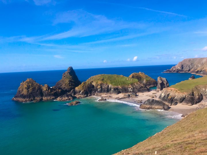 Kynance Cove in Cornwall