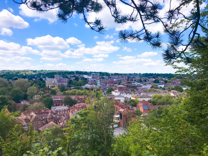 St. Giles Hill View Point in Winchester